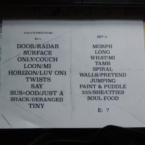 Mike Gordon Band Flying Monkey Songlist